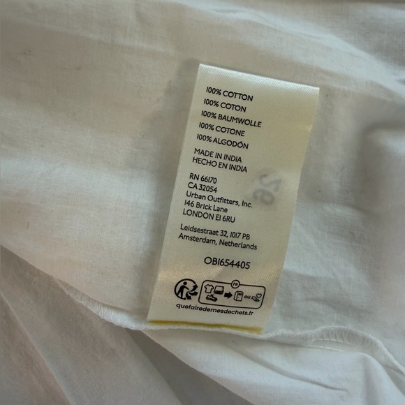 Free People Womens Small Black White Eleanor Sweatshirt - Picture 8 of 12